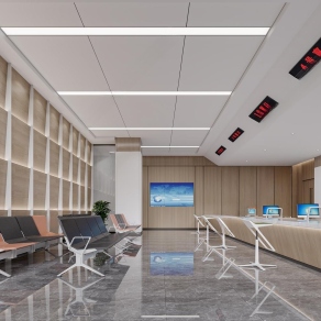 现代办事中心3D模型下载